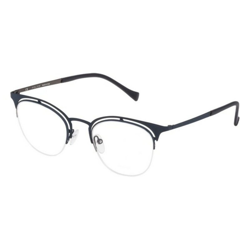 Monture de Lunettes Homme Police VPL263 Bleu Ø 49 mm