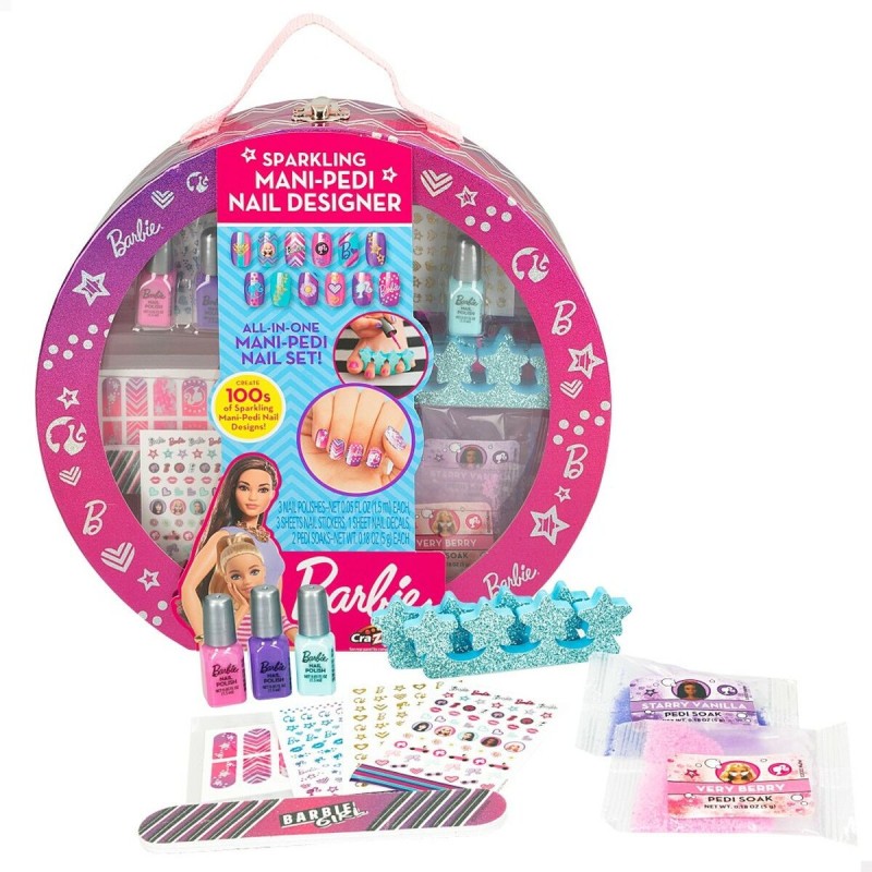 Sets de manucure et de pédicure Barbie Sparkling 25