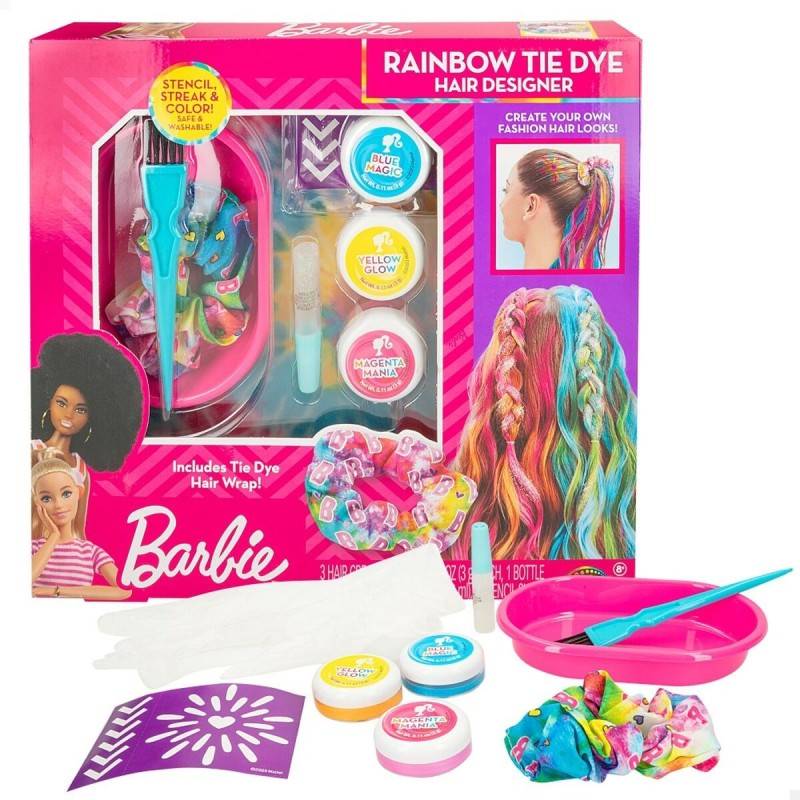 Assortiment pour cheveux Barbie Rainbow Tie 15