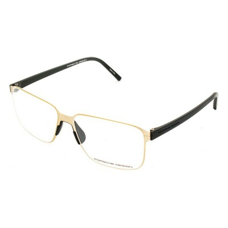 Monture de Lunettes Homme Porsche P8313-B Doré Ø 55 mm