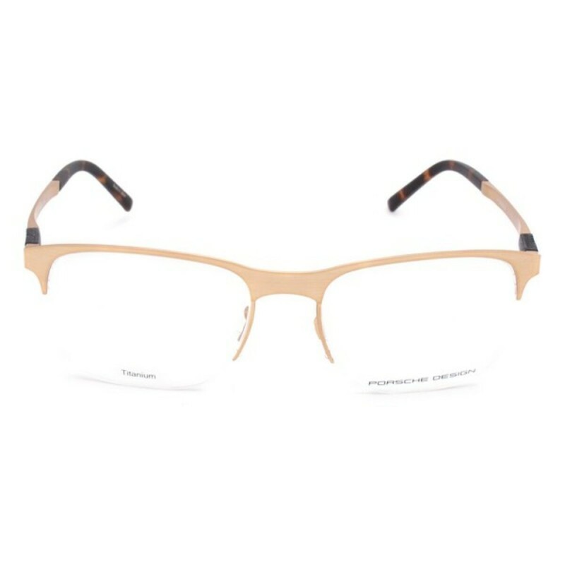 Monture de Lunettes Homme Porsche P8322-B Doré ø 54 mm