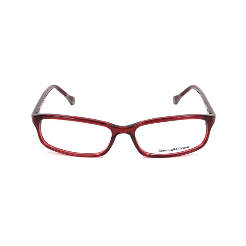 Monture de Lunettes Unisexe Ermenegildo Zegna VZ3538-0954 Rouge ø 56 mm