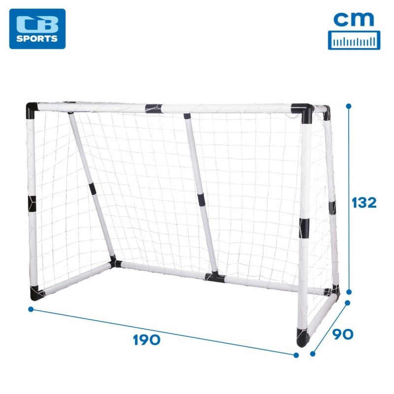 Cage à Foot Colorbaby 190 x 132 x 90 cm (2 Unités)