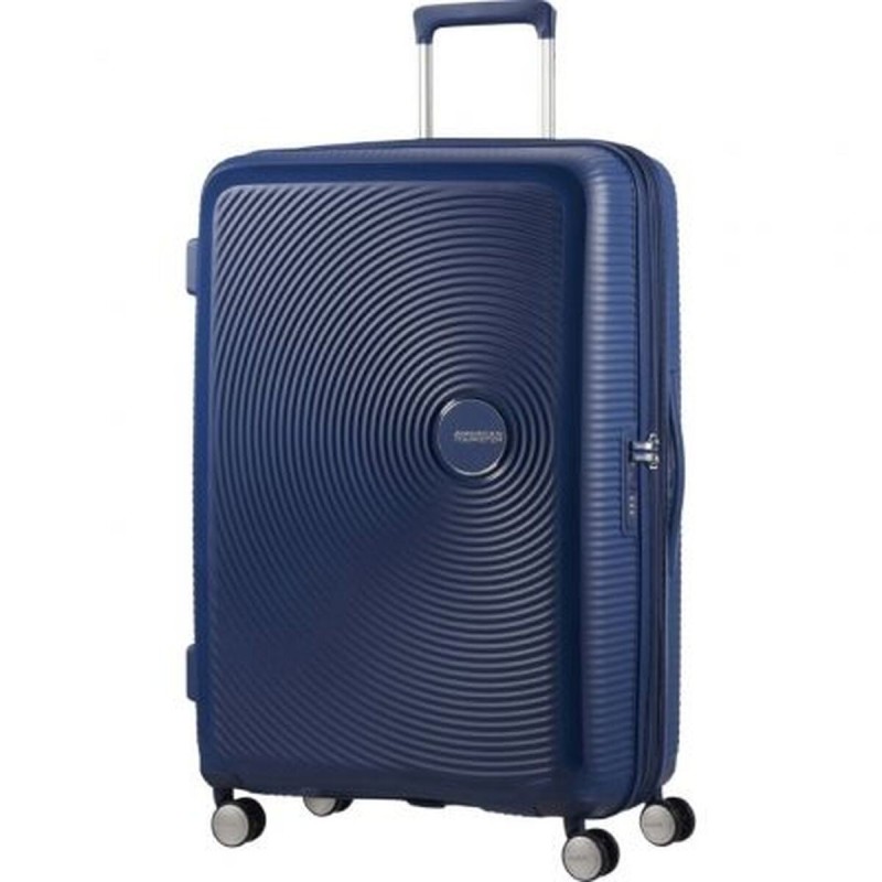 Grande valise American Tourister SoundBox Spinner Bleu 110 L 77 x 51