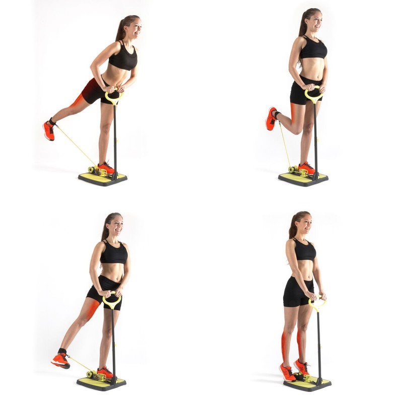 Plateforme de Fitness pour Fessiers et Jambes avec Guide d'Exercices InnovaGoods