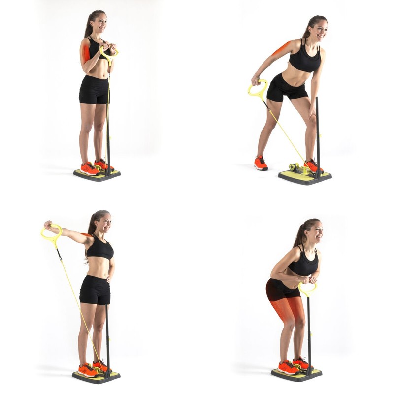 Plateforme de Fitness pour Fessiers et Jambes avec Guide d'Exercices InnovaGoods