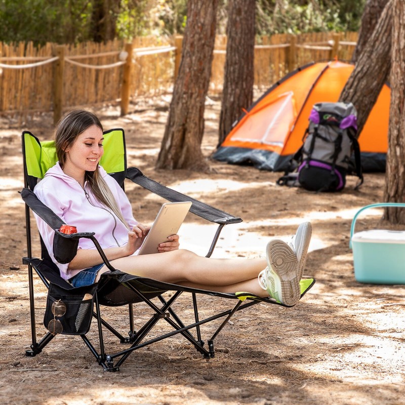 Chaise Transat Pliable de Camping Kampfort InnovaGoods