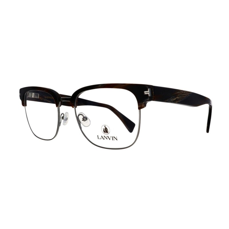 Monture de Lunettes Homme Lanvin LNV2109-206 Marron Ø 53 mm