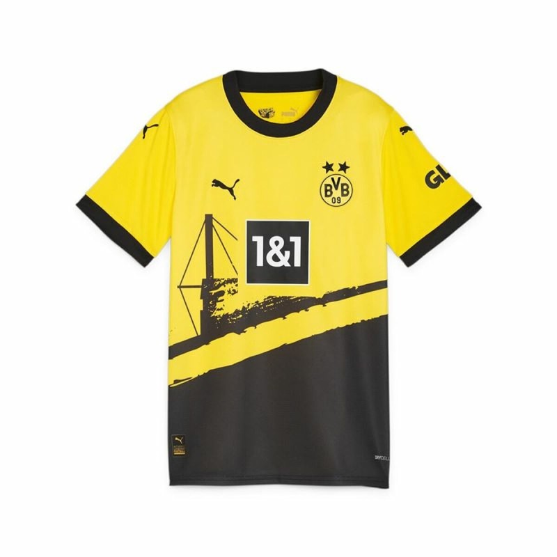 Maillot de Football à Manches Courtes pour Enfants Puma BVB Home Jersey Replica Jr (116 cm)