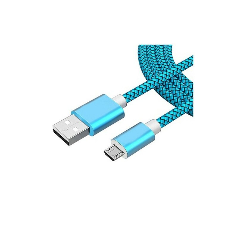 Câble USB vers micro USB Wirboo Bleu 2