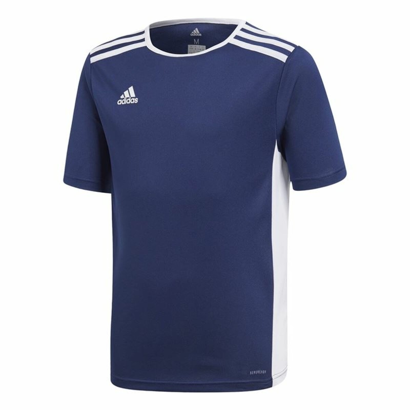 Maillot de Football à Manches Courtes pour Enfants Adidas Entrada 18 Bleu