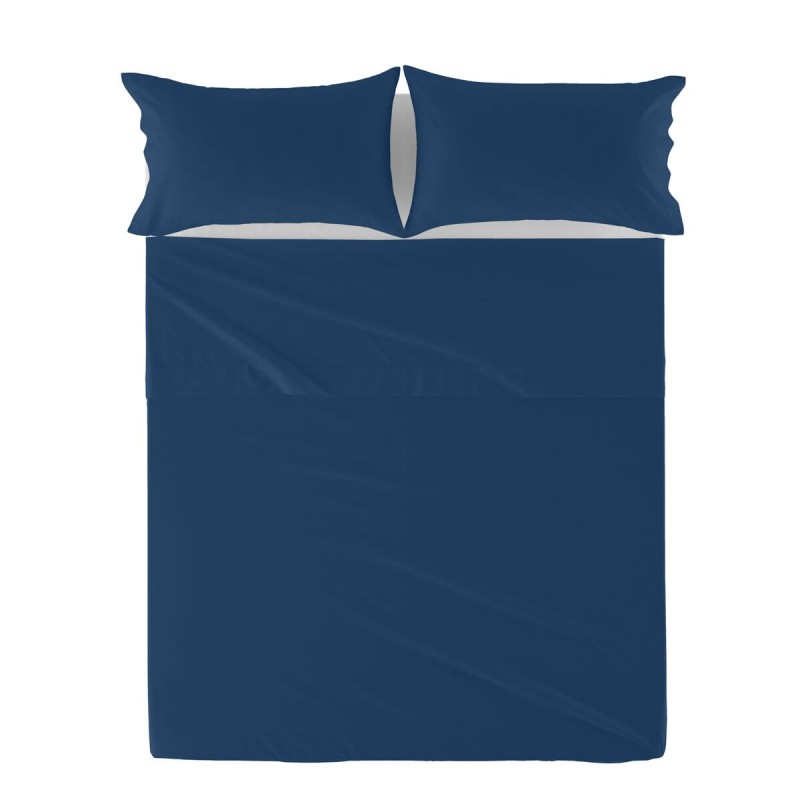 Drap HappyFriday Basic Blue marine 160 x 270 cm