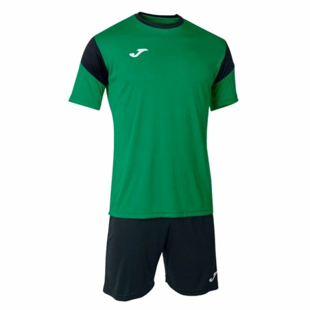 Ensemble de Sport pour Adultes Joma Sport Phoenix Noir Vert Multicouleur 9-10 Ans 2 Pièces