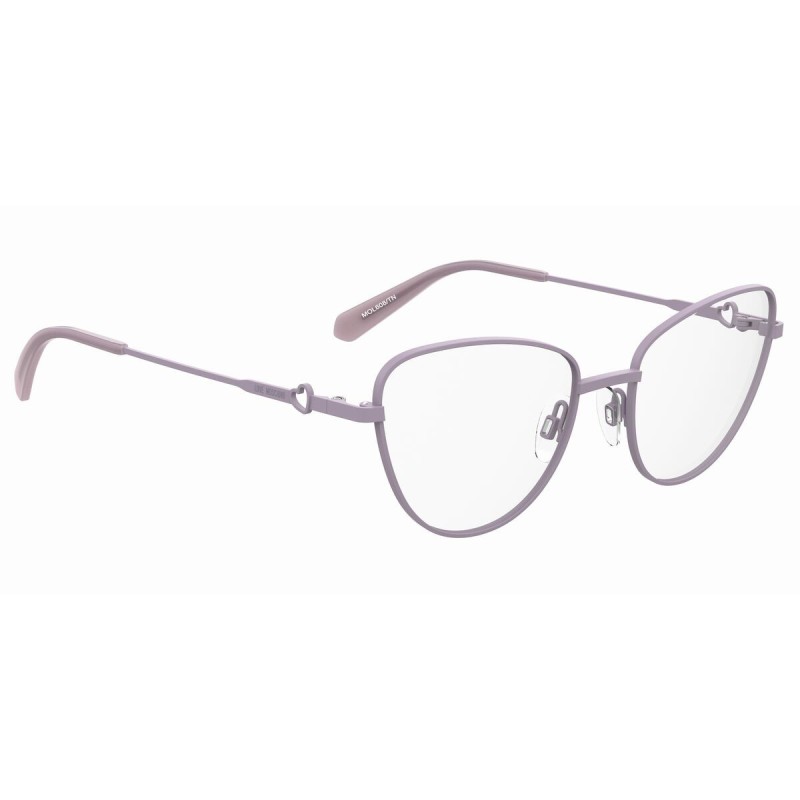 Monture de Lunettes Love Moschino MOL608-TN-09SF218 Violet Ø 52 mm