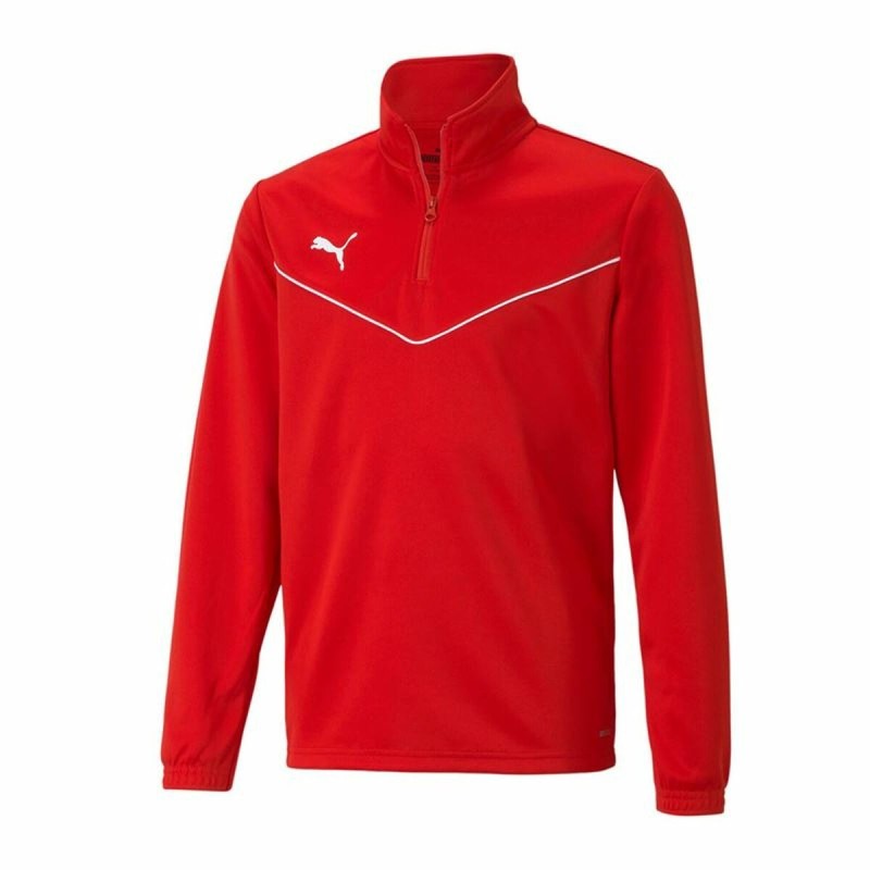 Sweat sans capuche enfant Puma Team Rise Rouge