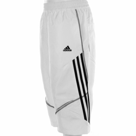 Pantalon de Sport pour Enfant Adidas 3/4 Blanc