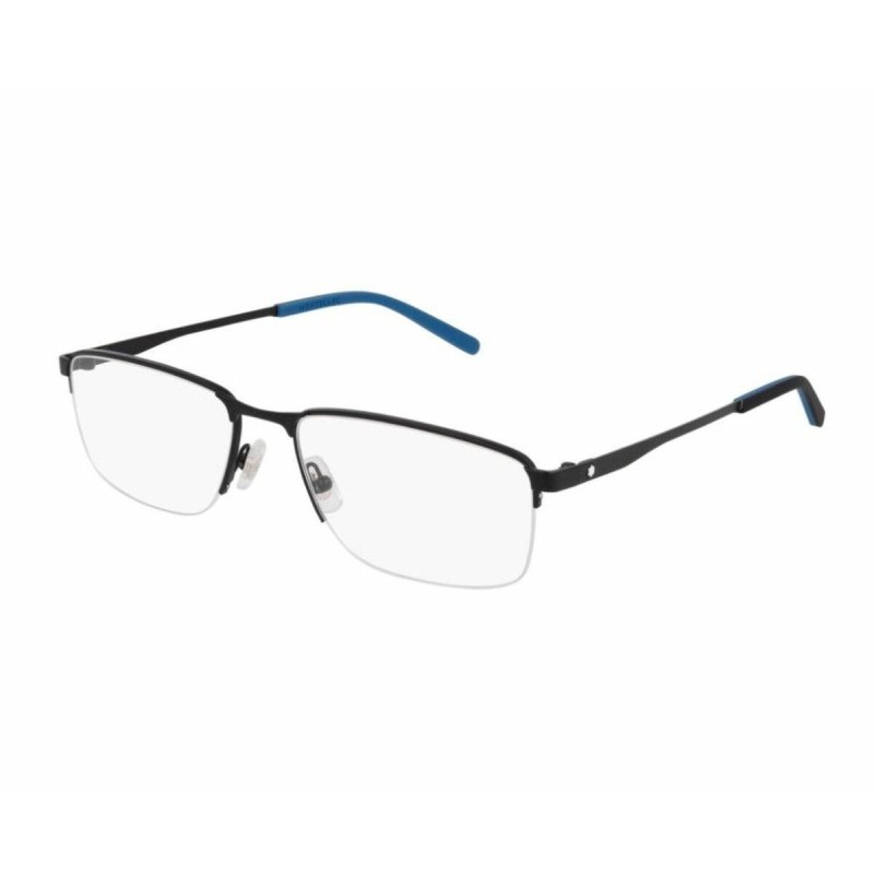 Monture de Lunettes Homme Montblanc MB0107O-001 Noir ø 56 mm