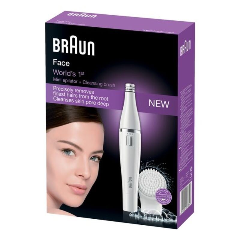 Nettoyant visage électrique / Épilateur Braun Face 810