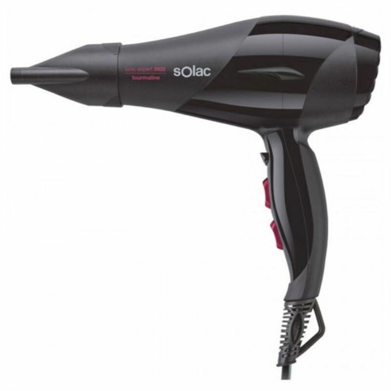 Sèche-cheveux Solac SP7170EXPERT 2600W IONIC 2600 W Noir