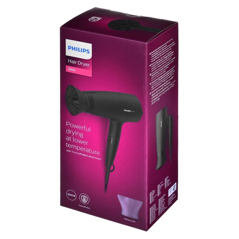 Sèche-cheveux Philips BHD308/10 Noir 1600 W