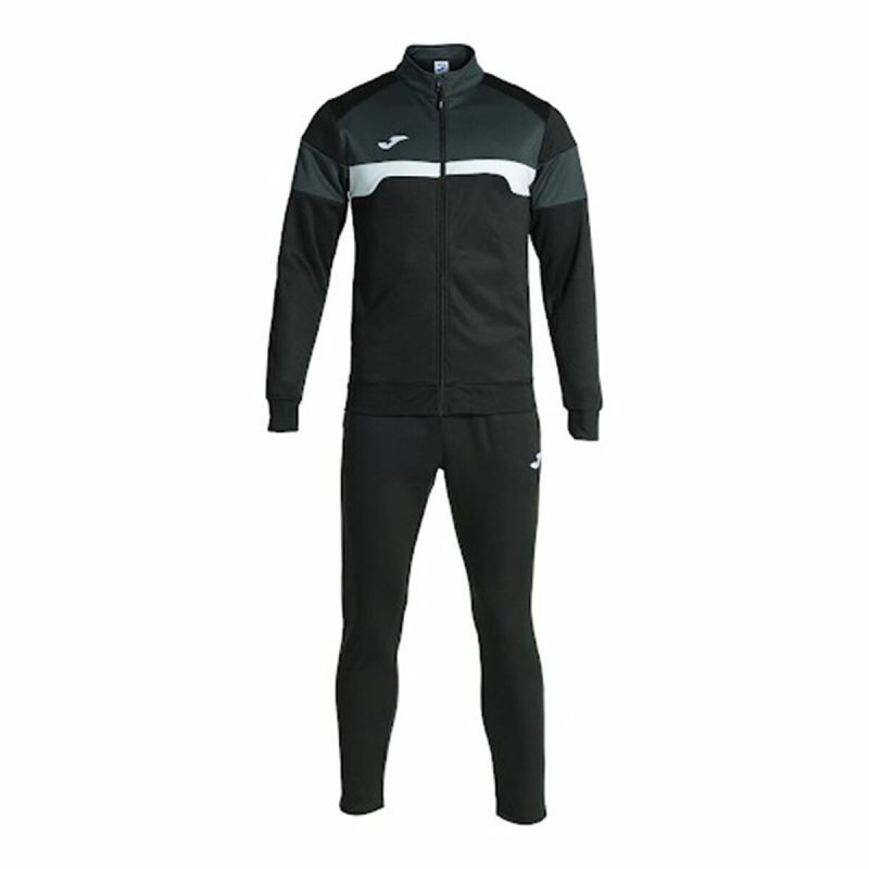 Survêtement pour Adultes Joma Sport Danubio III Noir Homme 2 Pièces