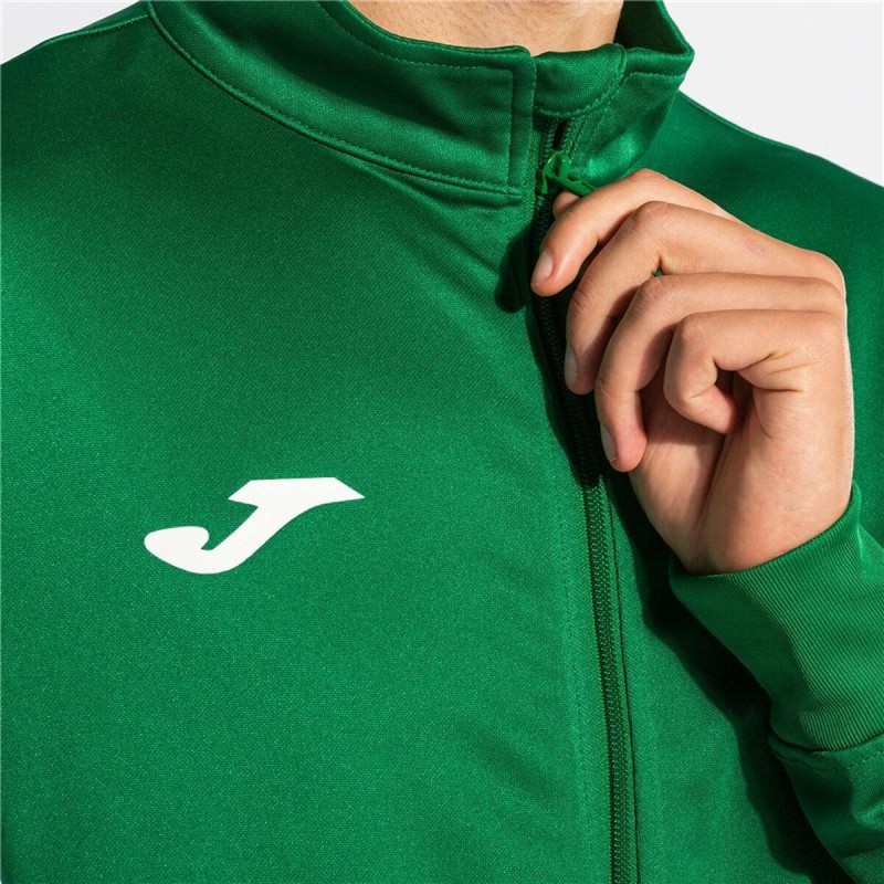 Survêtement pour Adultes Joma Sport Danubio II Noir Vert Enfant Homme 2 Pièces