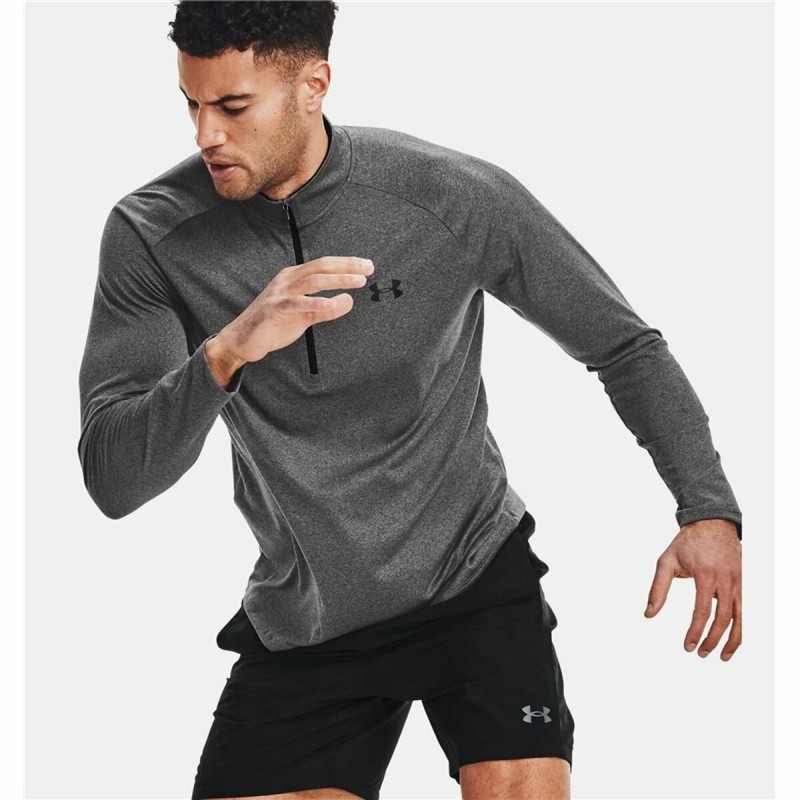 T-shirt à manches longues homme Under Armour Tech™ ½ Zip Gris foncé