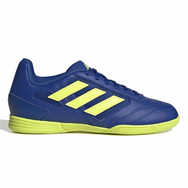 Chaussures de Futsal pour Enfants Adidas Super Sala 2 Bleu Enfant Homme