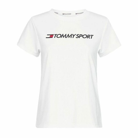 T-shirt à manches courtes homme Tommy Hilfiger Logo Chest Blanc