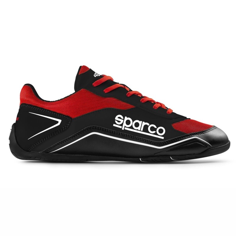 Chaussures de course Sparco S-POLE Noir Rouge 40