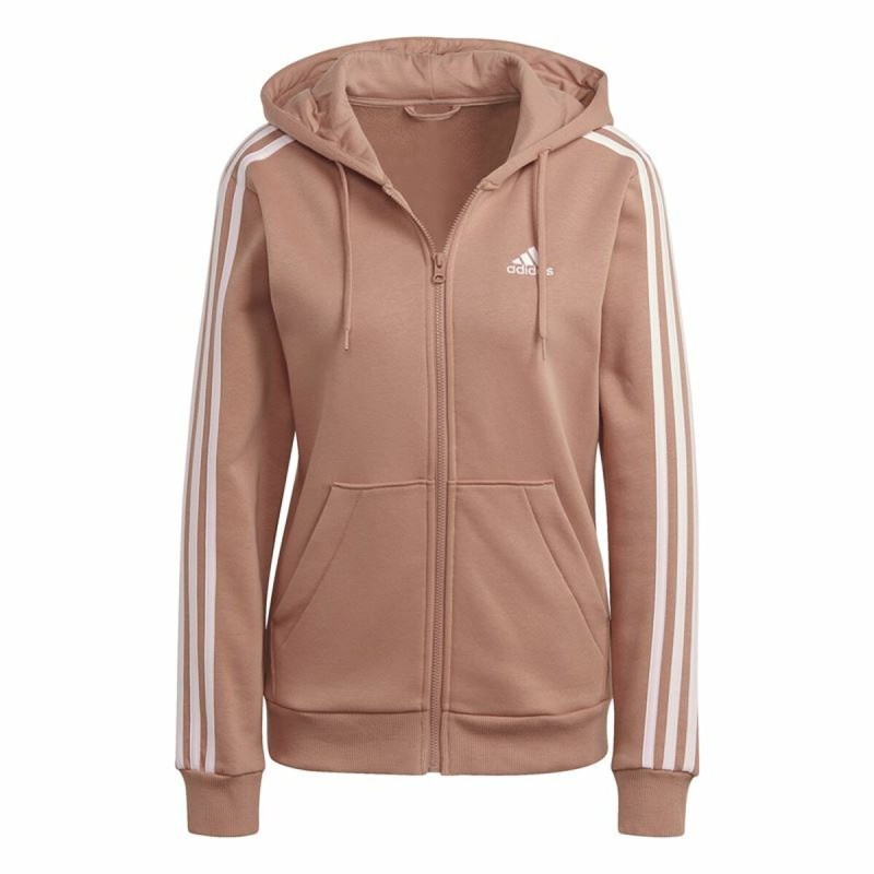 Veste de Sport pour Femme Adidas 3 Stripes Corail