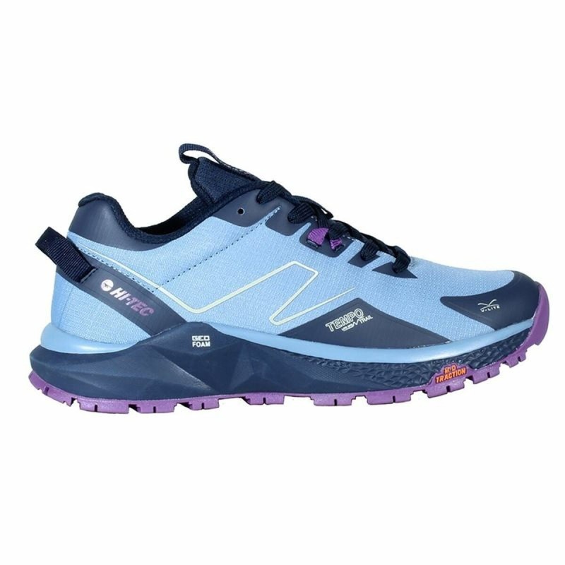 Chaussures de sport pour femme Hi-Tec Geo Tempo Trail Dusty Bleu Bleu clair