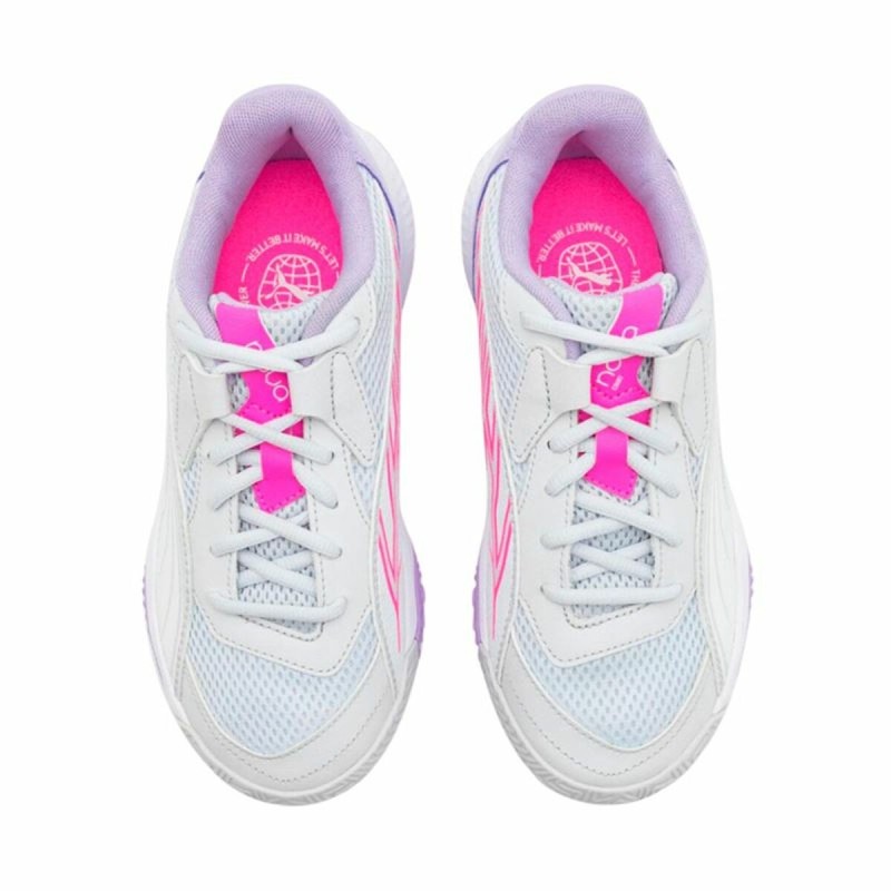 Chaussures de Padel pour Adultes Puma NOVA Court Blanc Lila