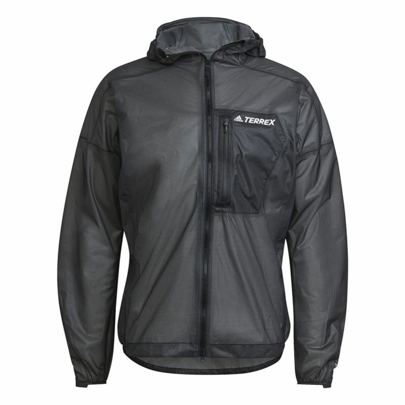 Veste de Sport pour Homme Adidas Agr Rain J Noir