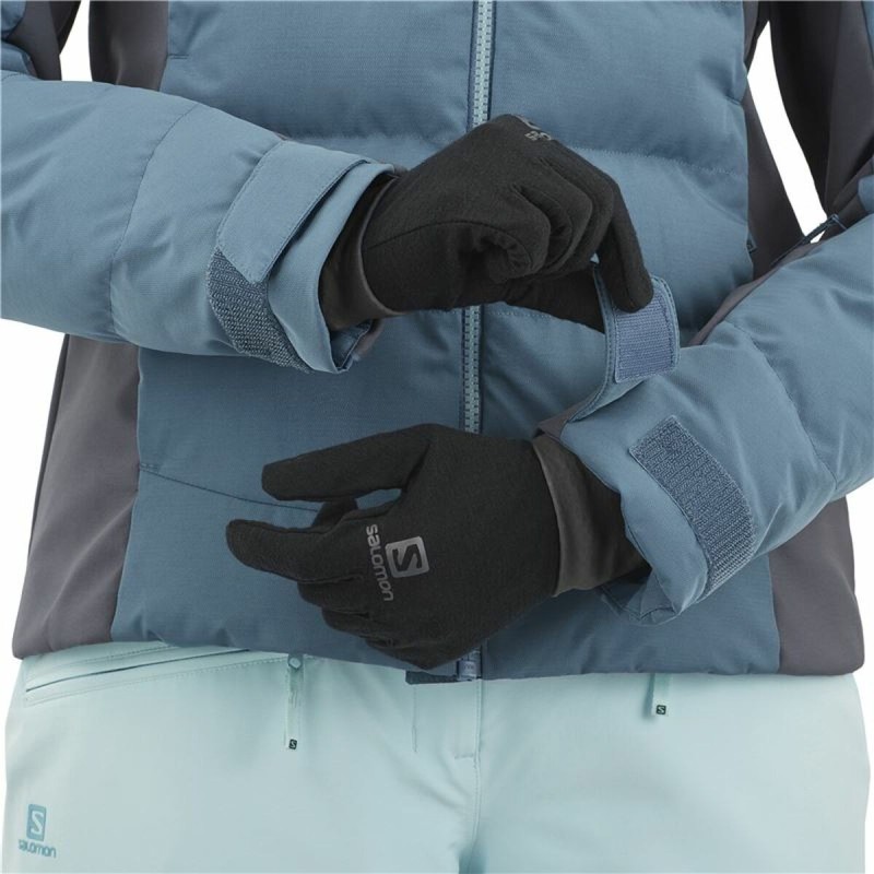 Anorak de ski Salomon Stormcozy Femme Bleu clair