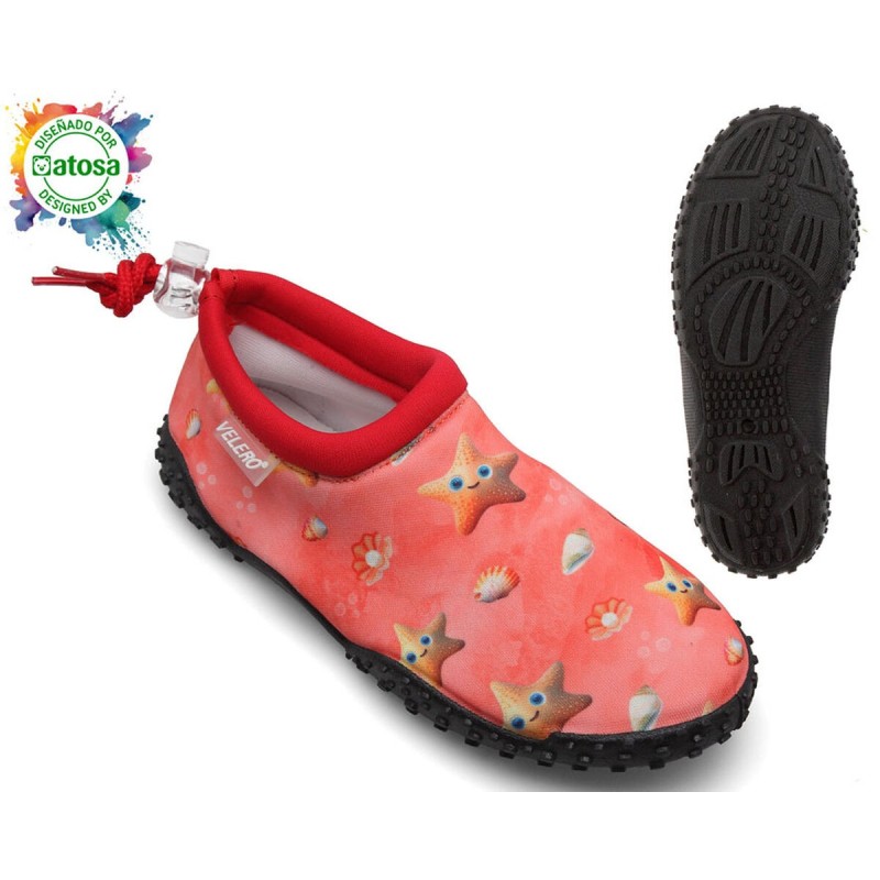 Chaussures aquatiques pour Enfants Rouge Étoile de mer