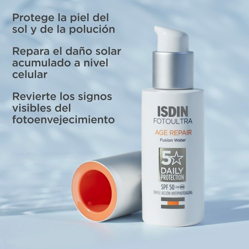 Écran solaire visage Isdin Fusion Water Magic Glow Spf 50 50 ml