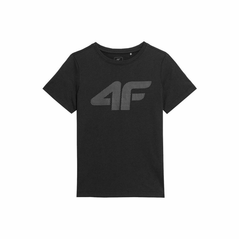 T shirt à manches courtes Enfant 4F Melange Noir