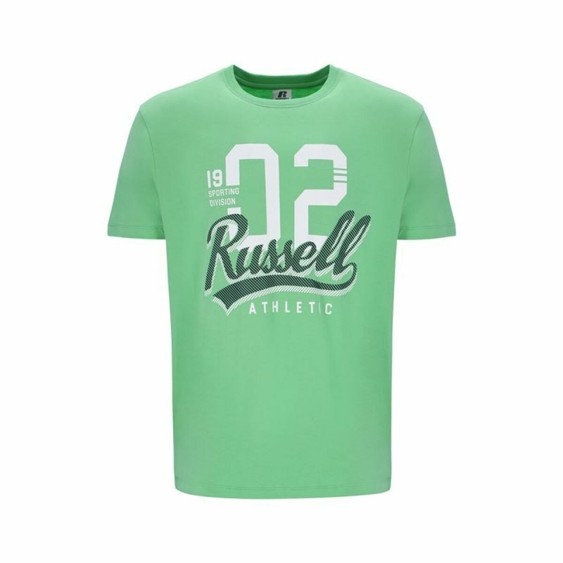 T-shirt à manches courtes homme Russell Athletic Amt A30101 Vert Vert clair