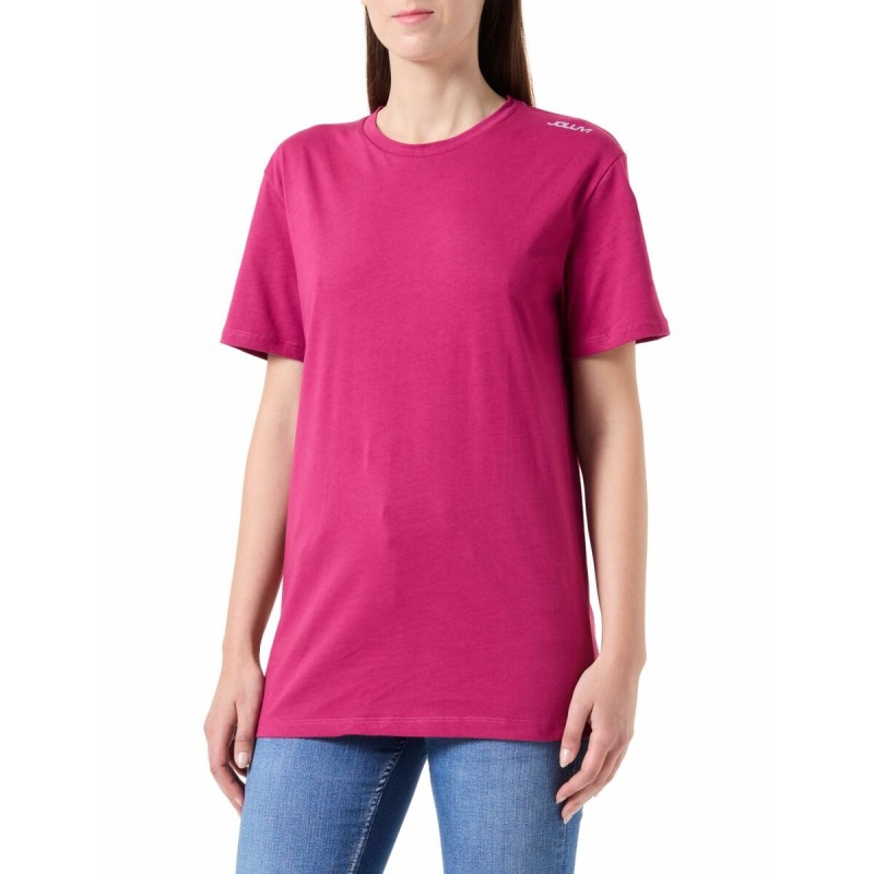 T-shirt à manches courtes femme Joluvi Combed Cotton Violet