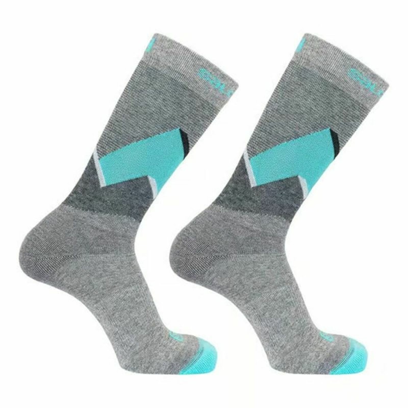 Chaussettes de Sport Salomon Outline Prism Gris