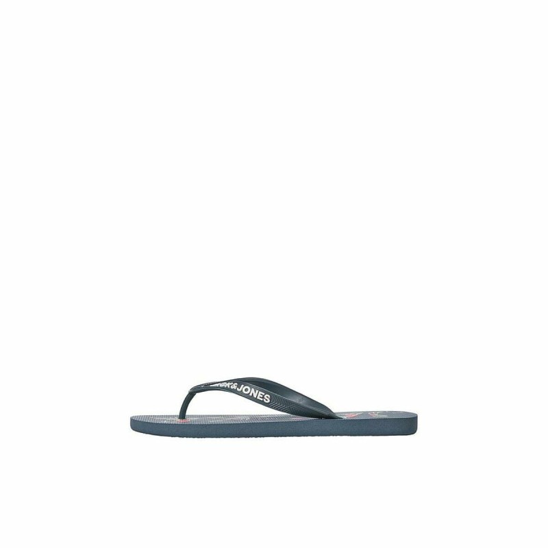 Tongs pour Homme Jack & Jones FWLOGO PALM PRINT 12230642 Blue marine