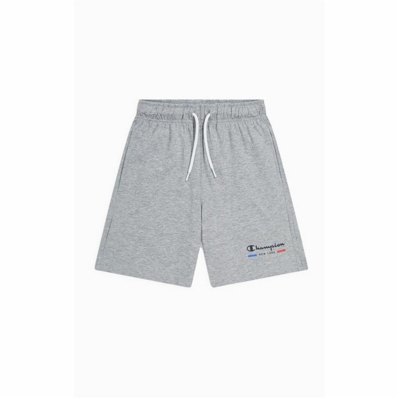 Shorts pour enfants Champion Logo Gris