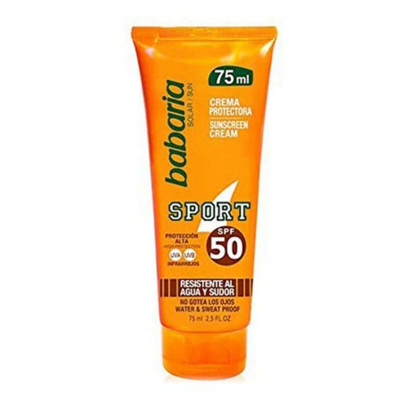 Lotion pour sportif SOLAR SPORT waterproof Babaria Solar Sport Spf 50 (75 ml) 75 ml Spf 50