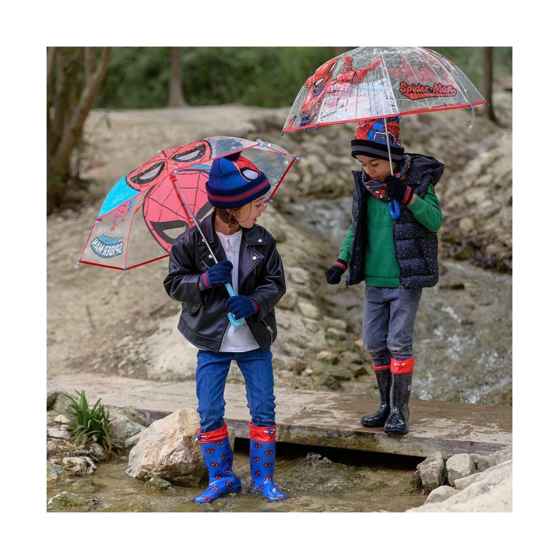 Bottes en Caoutchouc pour Enfants Spider-Man Bleu