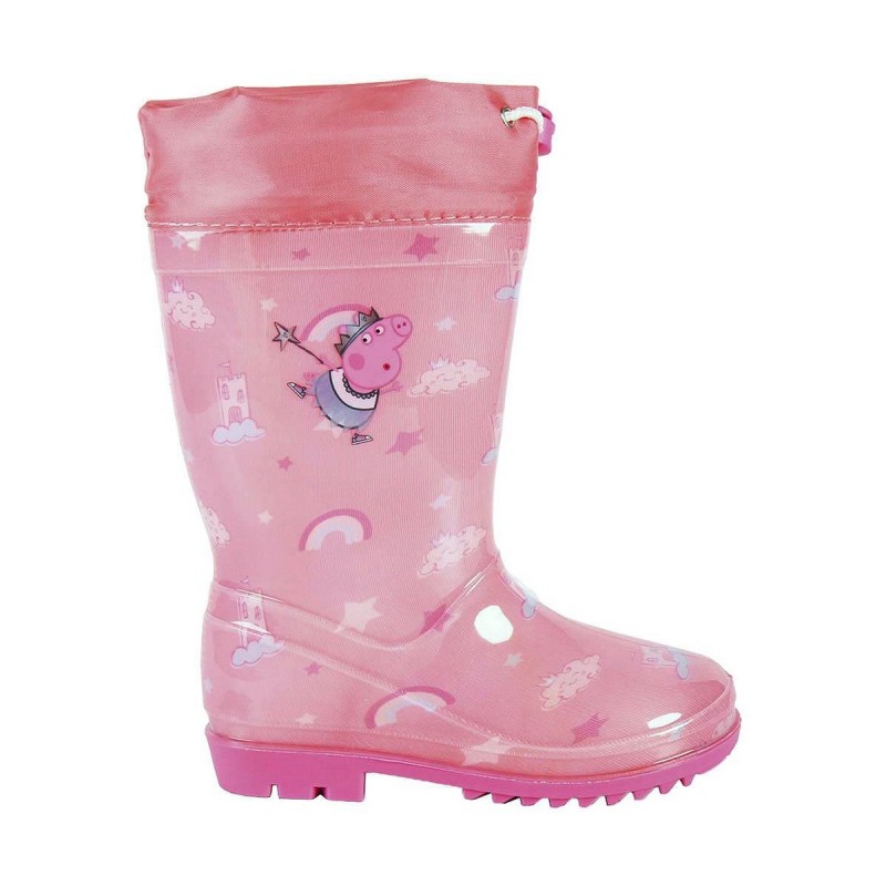 Bottes en Caoutchouc pour Enfants Peppa Pig Rose