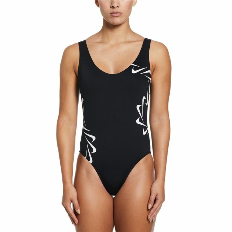 Maillot de bain femme Nike U-Back Noir