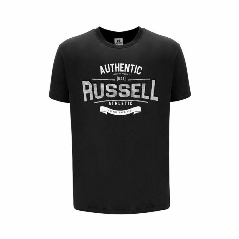 T-shirt à manches courtes homme Russell Athletic Amt A30081 Noir