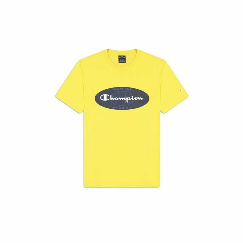 T-shirt à manches courtes homme Champion Crewneck Jaune