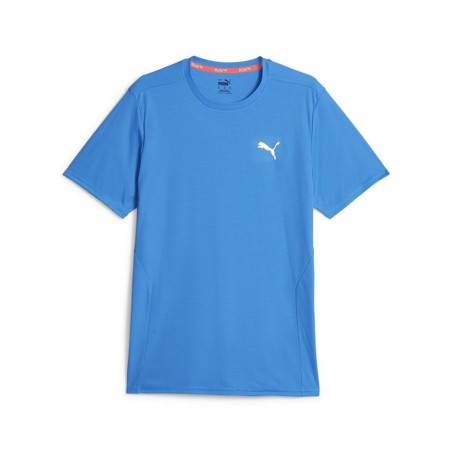 T-shirt à manches courtes homme Puma Run Favorite Ss Bleu ciel